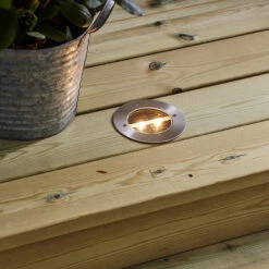 Runde LED-Solar-Einbauleuchte Decklight -Innenleuchten Store 1523481 2