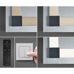 Bopp Plain LED-Deckenlampe 48x48cm Smart Steuerbar 12 Bopp Plain LED-Deckenlampe 48x48cm Smart Steuerbar -Innenleuchten Store 1556285 2