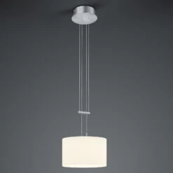 BANKAMP Grazia Hängelampe ZigBee 1fl 32cm Nickel