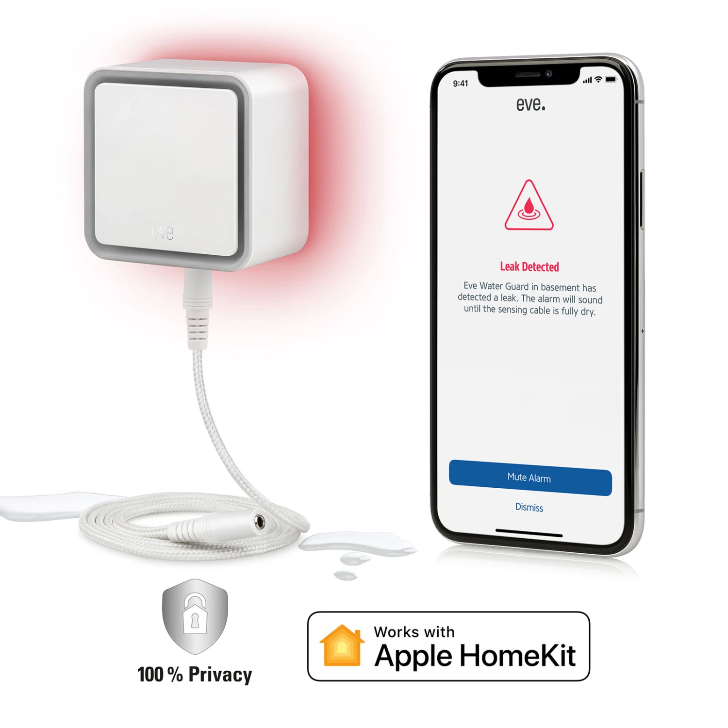 Eve Water Guard, Smarter Wassermelder Mit Thread 4 Eve Water Guard, Smarter Wassermelder Mit Thread – Bild 2