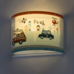 Kinder-Wandleuchte Police, Fluoreszierend -Innenleuchten Store 2507442 4