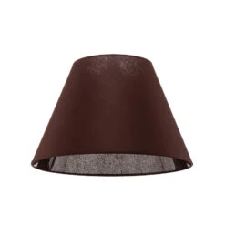 Lampenschirm Anna, Für Hängeleuchten, Braun
