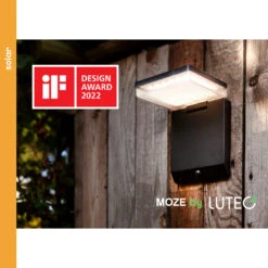 LED-Solarwandleuchte Moze, Verstellbar Mit Sensor -Innenleuchten Store 3009112 10