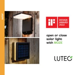 LED-Solarwandleuchte Moze, Verstellbar Mit Sensor -Innenleuchten Store 3009112 11