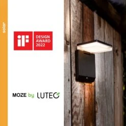 LED-Solarwandleuchte Moze, Verstellbar Mit Sensor -Innenleuchten Store 3009112 9