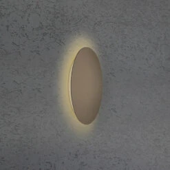 Escale Blade LED-Wandleuchte Bronze Ø 18 Cm