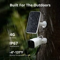 EUFY Security 4G Starlight Camera, IP67, Mit SIM -Innenleuchten Store 3075017 8