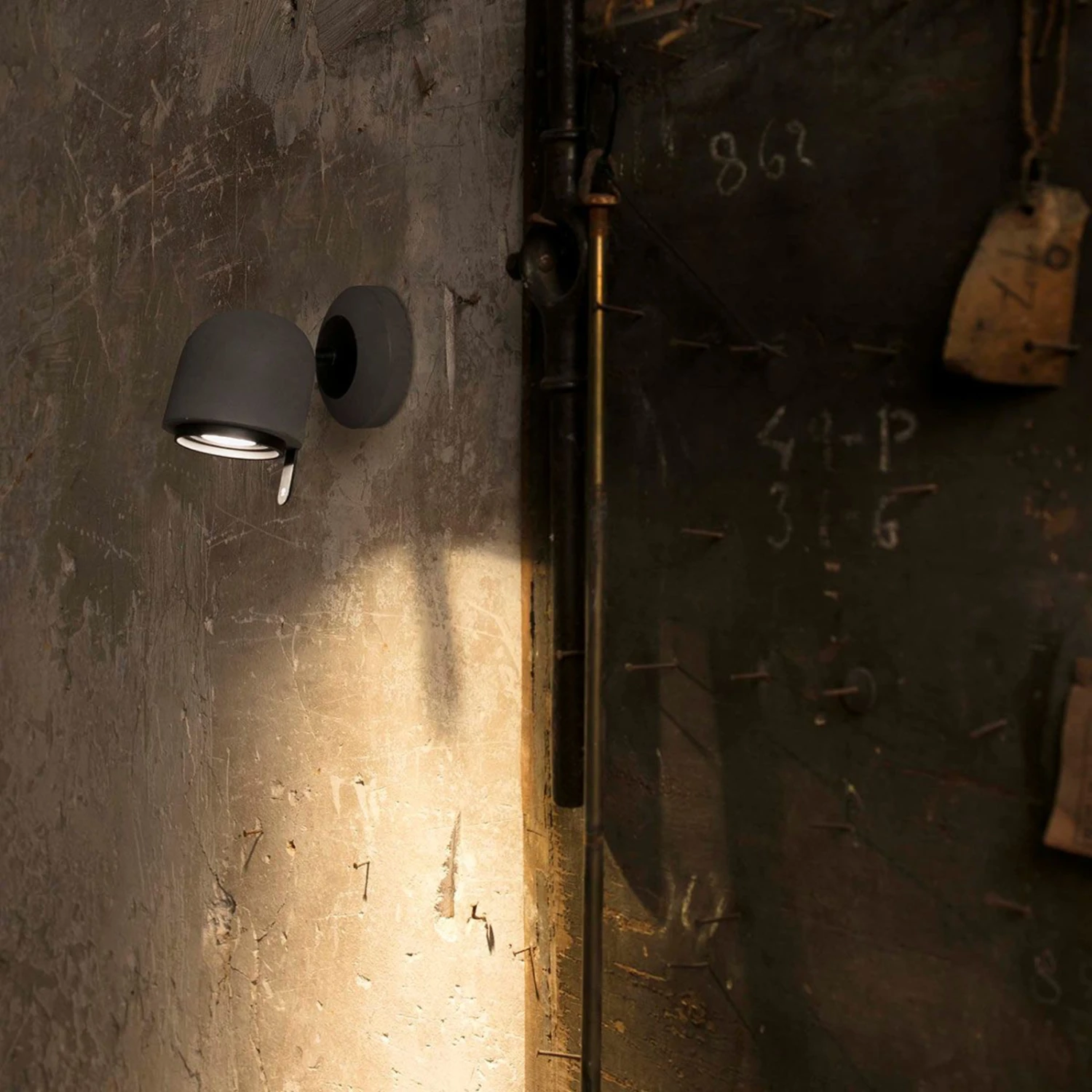 Moderner Beton-Wandspot Stone - Variabel 4 Moderner Beton-Wandspot Stone - Variabel – Bild 2