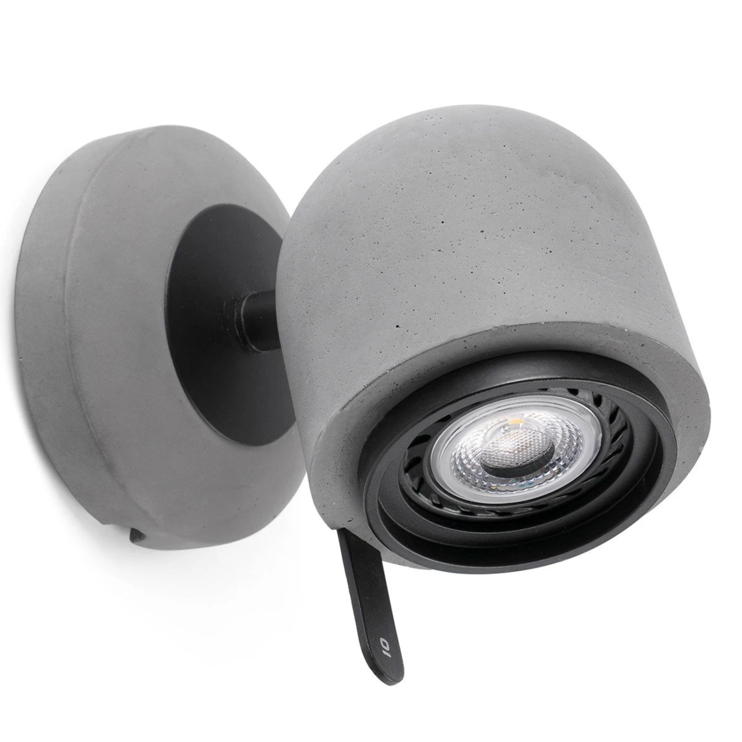 Moderner Beton-Wandspot Stone - Variabel 5 Moderner Beton-Wandspot Stone - Variabel – Bild 3