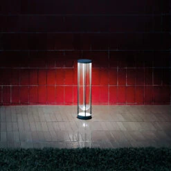 FLOS In Vitro Bollard 3, 2.700 K, 90 Cm, Weiß -Innenleuchten Store 3510800 3