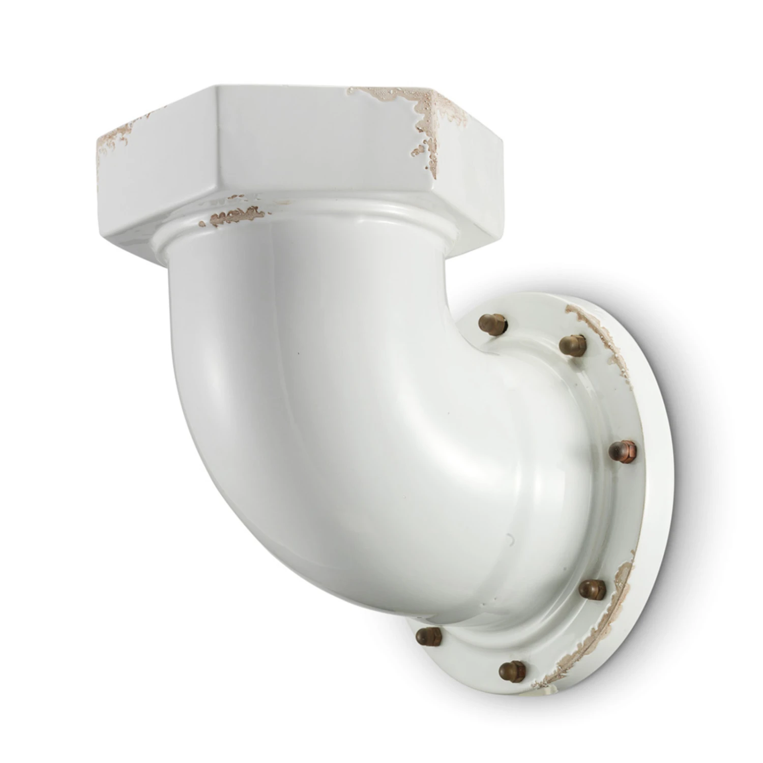 Wandleuchte C1810 In Rohrform, Weiß 4 Wandleuchte C1810 In Rohrform, Weiß – Bild 2