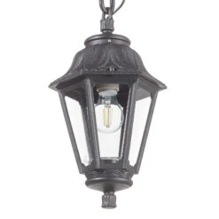 LED-Hängelampe Sichem Anna 6W 2.700K Schwarz/klar -Innenleuchten Store 3538175 3