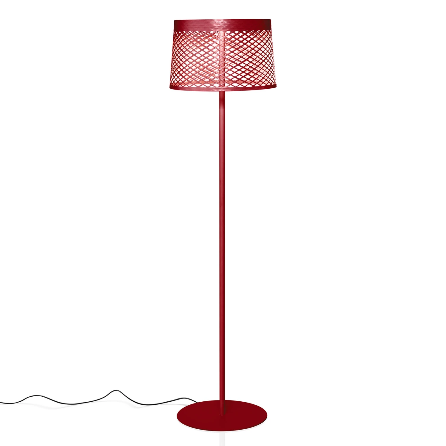 Foscarini Twiggy Grid Lettura Stehlampe, Karminrot 4 Foscarini Twiggy Grid Lettura Stehlampe, Karminrot – Bild 2