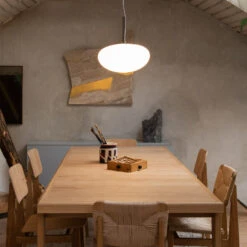 GUBI Stemlite Hängeleuchte, Schwarz-chrom -Innenleuchten Store 4008217 7