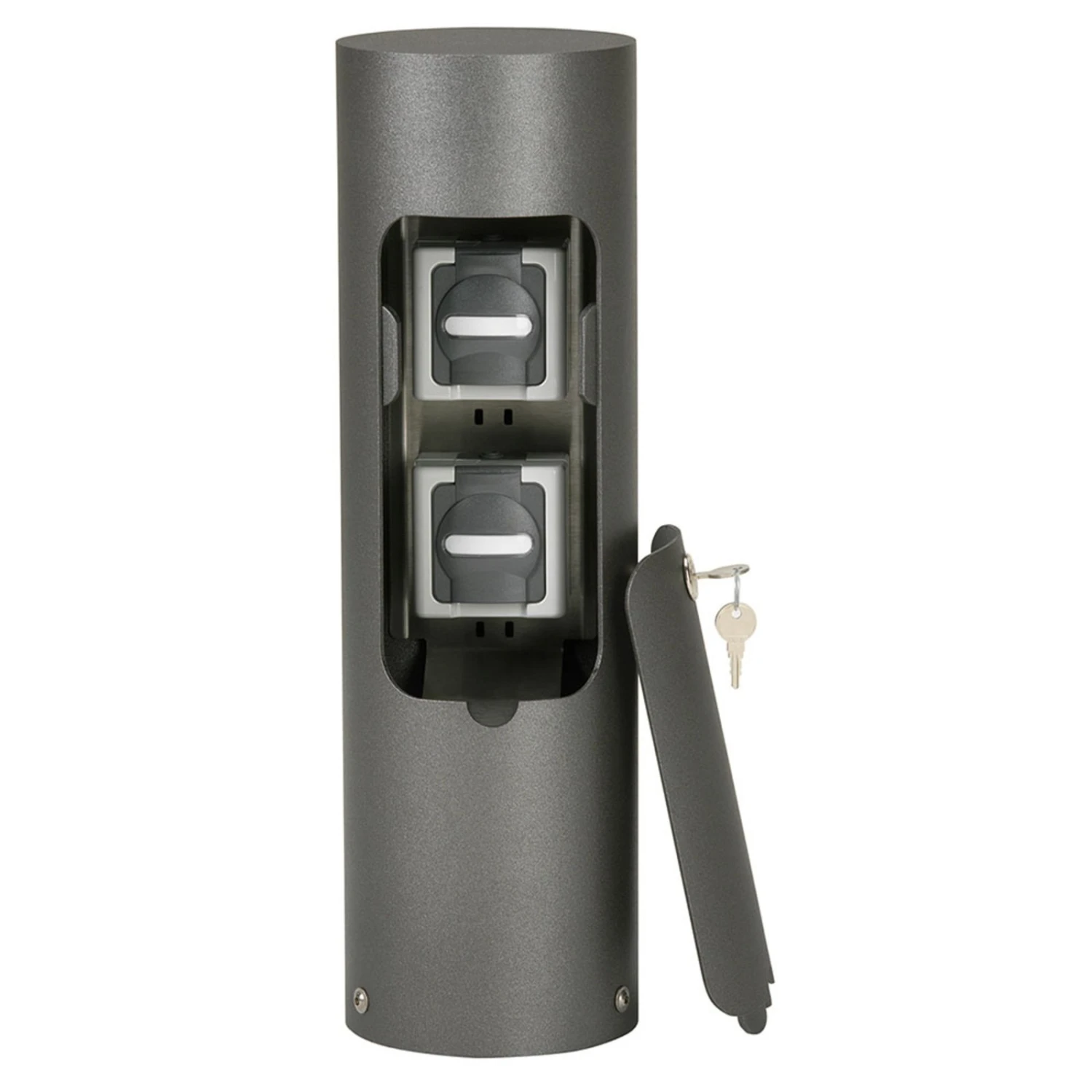 Steckdosensäule 4410 2fach, IP54 Abschließbare Tür 4 Steckdosensäule 4410 2fach, IP54 Abschließbare Tür – Bild 2