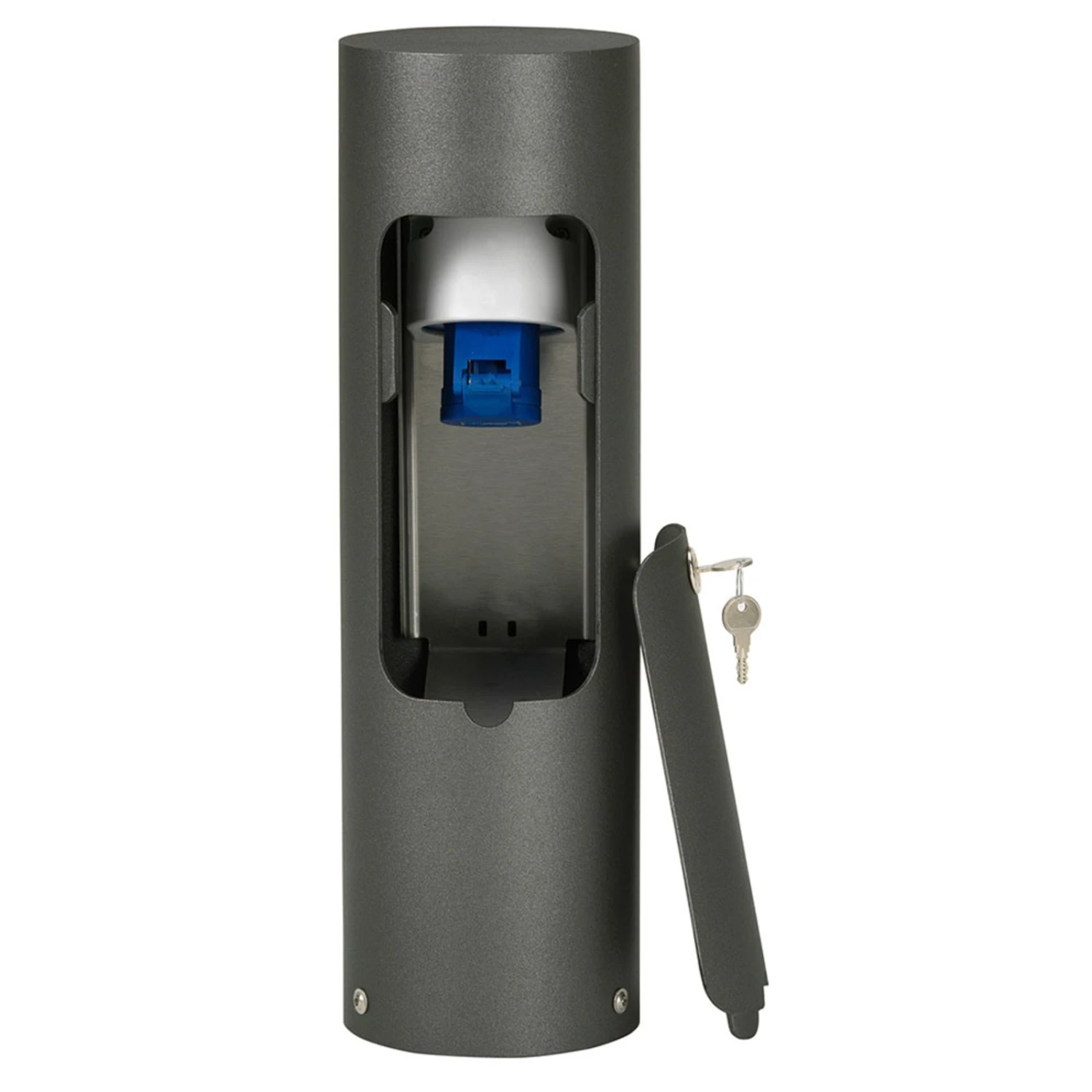 Steckdosensäule 4410 2fach, IP54 Abschließbare Tür 5 Steckdosensäule 4410 2fach, IP54 Abschließbare Tür – Bild 3