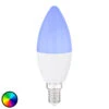 Globo LED-Kerzenlampe E14, 4,5W Tuya-Smart RGBW CCT -Innenleuchten Store 4015280