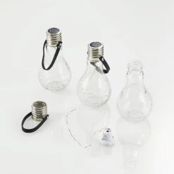 Lindby Shams LED-Solarleuchte, Birnenform, 3er-Set -Innenleuchten Store 4018396 8