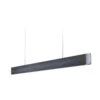 GRIMMEISEN Onyxx Linea Pro Pendel Schiefer/silber -Innenleuchten Store 4023051