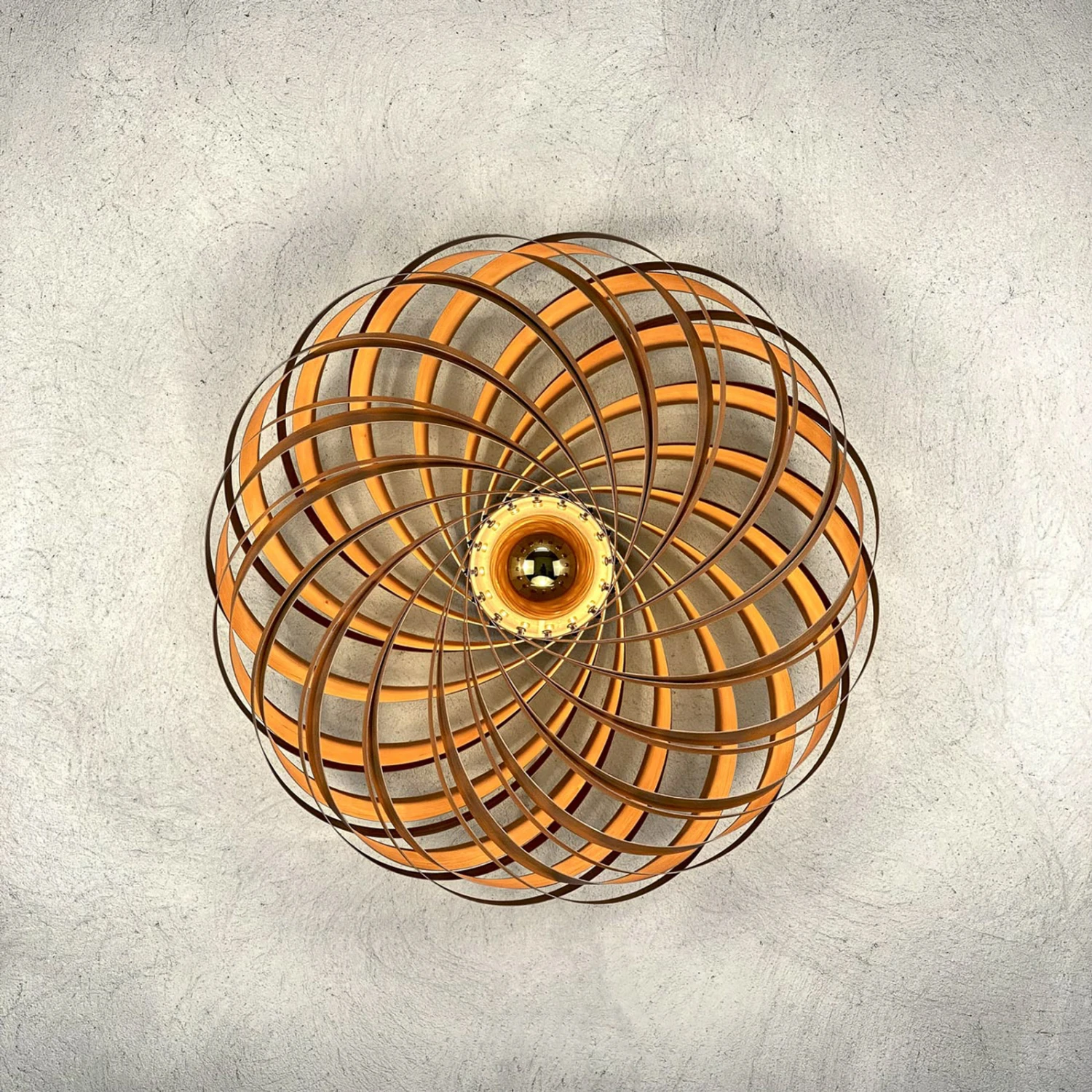 Gofurnit Veneria Wandleuchte, Kirschbaum, Ø 60 Cm 7 Gofurnit Veneria Wandleuchte, Kirschbaum, Ø 60 Cm – Bild 5