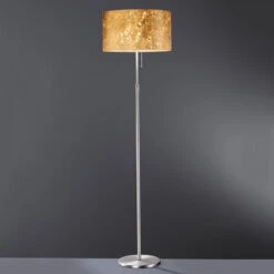 Stehleuchte Alea Loop Mit Blattgoldbezug -Innenleuchten Store 4536188 3