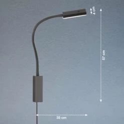 LED-Wandleuchte Raik Mit Gestensteuerung, Schwarz -Innenleuchten Store 4581945 8