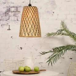 GOOD & MOJO Kalimantan Hängelampe, Konisch, H 48cm -Innenleuchten Store 5046050 2