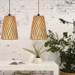 GOOD & MOJO Kalimantan Hängelampe, Konisch, H 48cm -Innenleuchten Store 5046050 3
