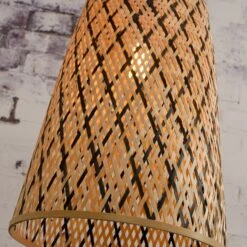 GOOD & MOJO Kalimantan Hängelampe, Konisch, H 48cm -Innenleuchten Store 5046050 5