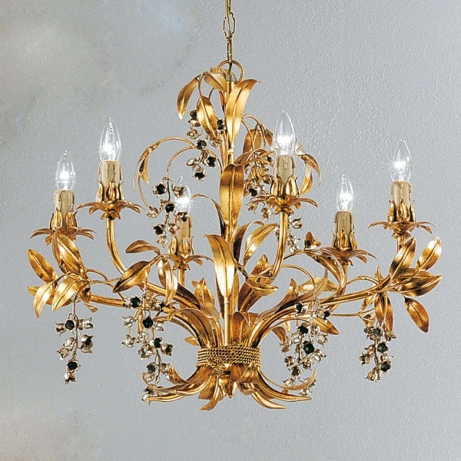 Kronleuchter PIOGGIA D-Oro 3 Kronleuchter PIOGGIA D-Oro