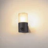SLV Grafit Außenwandleuchte Zylindrisch Mit Sensor 2 SLV Grafit Außenwandleuchte Zylindrisch Mit Sensor -Innenleuchten Store 5511451