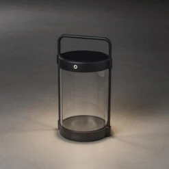 Konstsmide LED-Solarlaterne Crotone, Dimmbar, USB -Innenleuchten Store 5522723 3