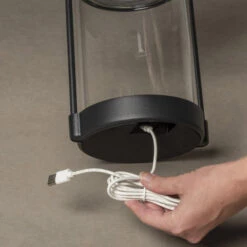 Konstsmide LED-Solarlaterne Crotone, Dimmbar, USB -Innenleuchten Store 5522723 6