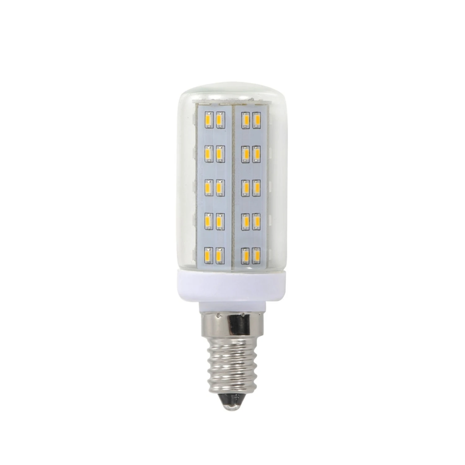 E14 4W LED-Lampe In Röhrenform Klar Mit 69 LEDs 3 E14 4W LED-Lampe In Röhrenform Klar Mit 69 LEDs