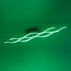 LED-Deckenleuchte LOLAsmart Wave Dreiflammig Stahl -Innenleuchten Store 6003027 3