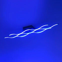 LED-Deckenleuchte LOLAsmart Wave Dreiflammig Stahl -Innenleuchten Store 6003027 4