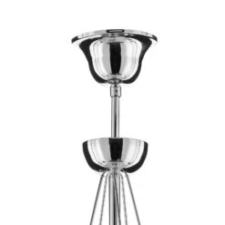 Kronleuchter Retro In Silber, 6fl. 75 Cm Abhängung -Innenleuchten Store 6089172 7