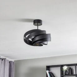 Deckenleuchte Vento Schwarz Ø 40 Cm -Innenleuchten Store 6089250 2