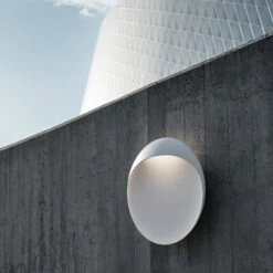 Louis Poulsen Flindt Wandlampe Ø20cm Weiß 2.700K -Innenleuchten Store 6090169 2