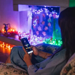 Lichterkette Twinkly RGB, Schwarz, 400-flammig 32m -Innenleuchten Store 6102015 3