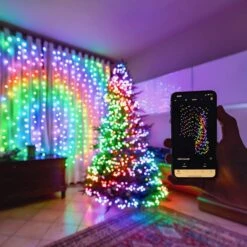 Lichterkette Twinkly RGB, Schwarz, 400-flammig 32m -Innenleuchten Store 6102015 4