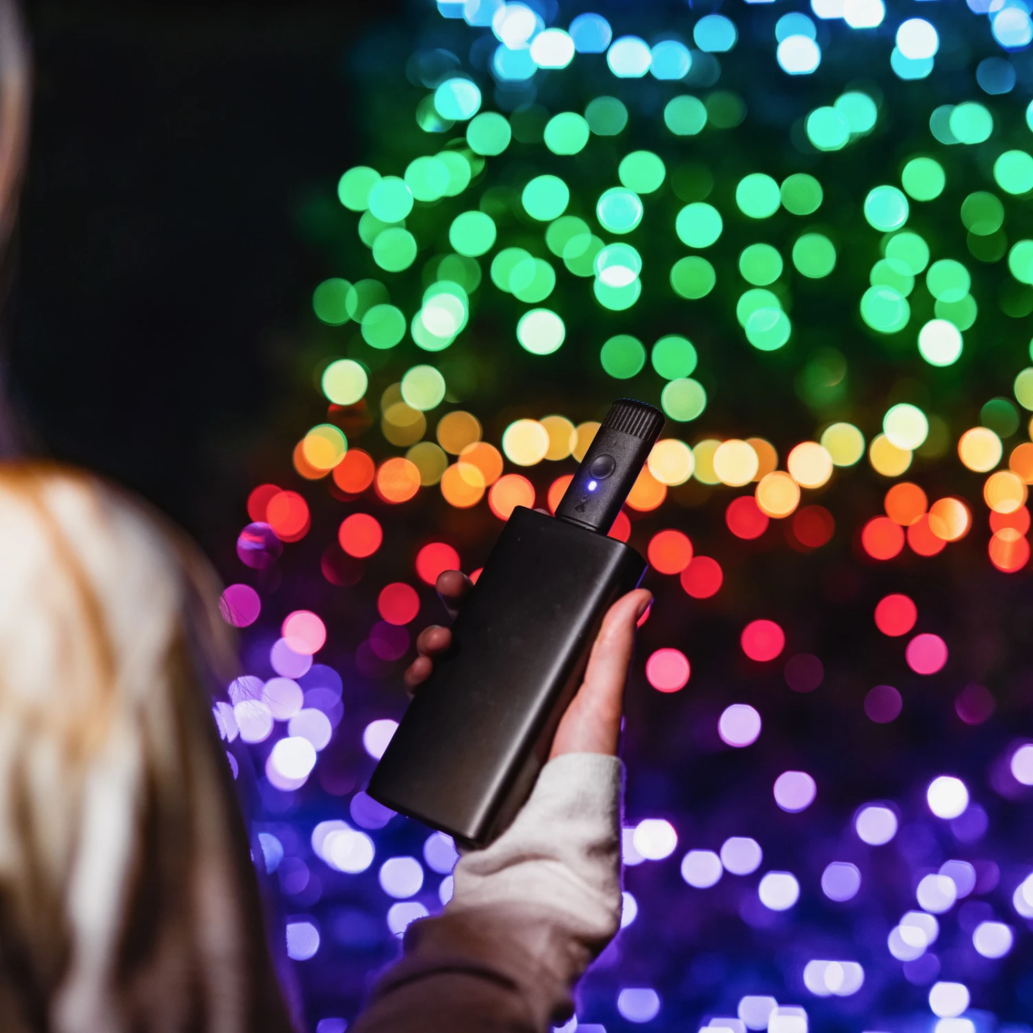 Musik-Sensor Für Twinkly, USB, Schwarz 4 Musik-Sensor Für Twinkly, USB, Schwarz – Bild 2