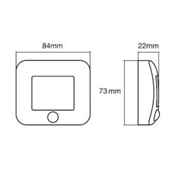 LEDVANCE Nightlux Hall Nachtlicht Sensor Silber -Innenleuchten Store 6106057 4
