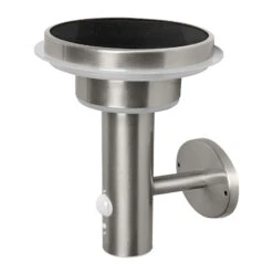 LEDVANCE Endura Solar Double Circle Wand Edelstahl