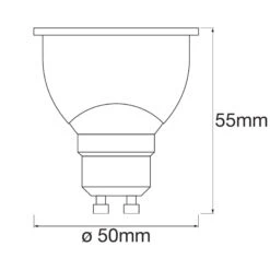 LEDVANCE SMART+ Bluetooth GU10 LED-Lampe 4,9W CCT 13 LEDVANCE SMART+ Bluetooth GU10 LED-Lampe 4,9W CCT -Innenleuchten Store 6106432 5