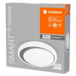 LEDVANCE SMART+ WiFi Orbis Moon CCT 48cm Grau -Innenleuchten Store 6106445 6
