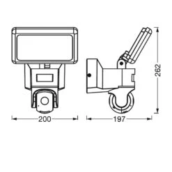 LEDVANCE SMART+ WiFi Outdoor Flood Camera Control -Innenleuchten Store 6106613 5