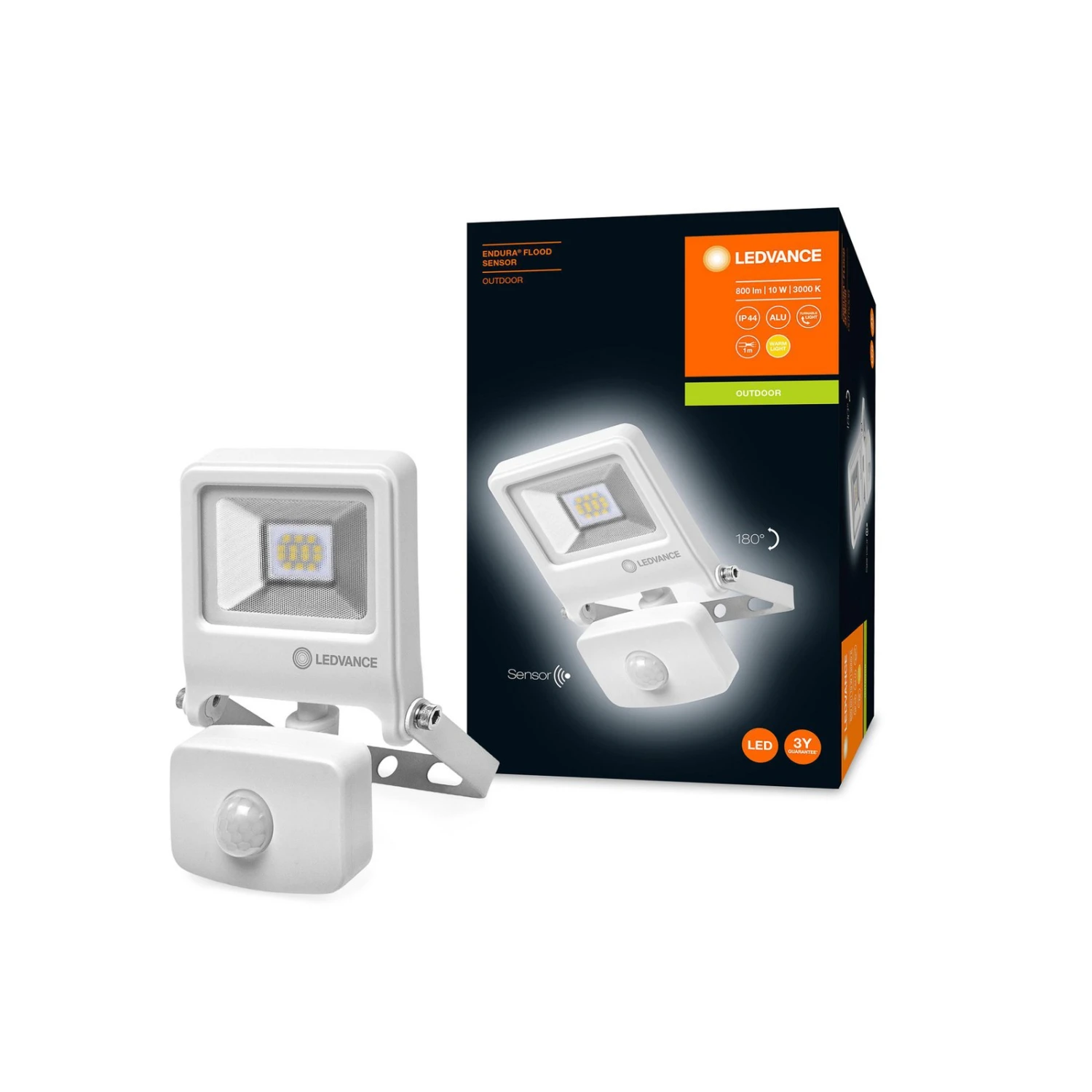 LEDVANCE Endura Flood LED-Außenspot Sensor Weiß 4 LEDVANCE Endura Flood LED-Außenspot Sensor Weiß – Bild 2