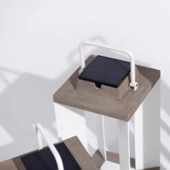 Solarlaterne Teckalu, Duratek/weiß, 36,5cm -Innenleuchten Store 6112039 2