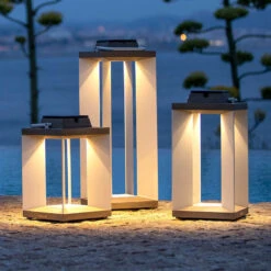 Solarlaterne Teckalu, Duratek/weiß, 36,5cm -Innenleuchten Store 6112039 8